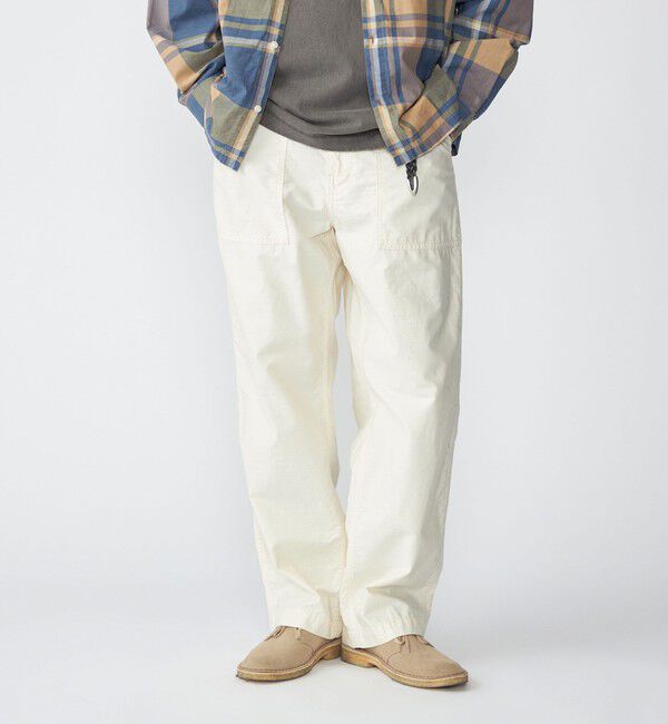 SHIPS「SHIPS: ベーシック ベイカー パンツ」|カーゴ|ナチュラル