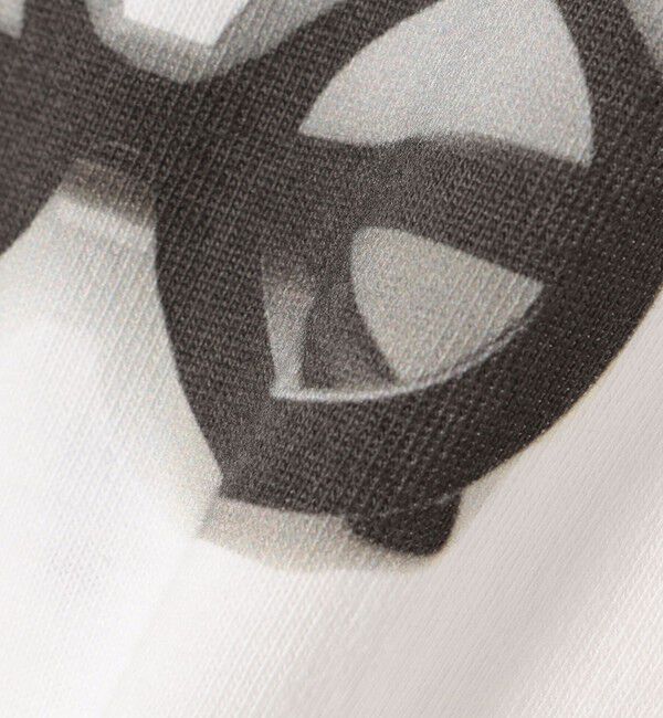 quaranciel「ANGE IN DISGUISE:〈手洗い可能〉コットン フォト & ロゴ TEE」|Tシャツ・カットソー|