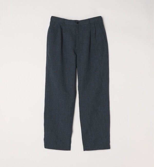 SHIPS any「SHIPS any:〈洗濯機可能〉リネンライク セミワイド パンツ(セットアップ対応) 25SS◇」|チノ|