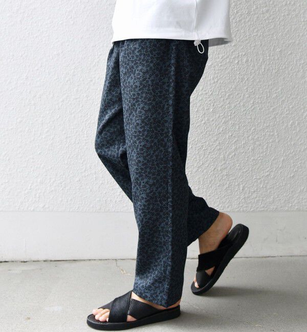 SHIPS any「SHIPS any:〈洗濯機可能〉リネンライク セミワイド パンツ(セットアップ対応) 25SS◇」|チノ|