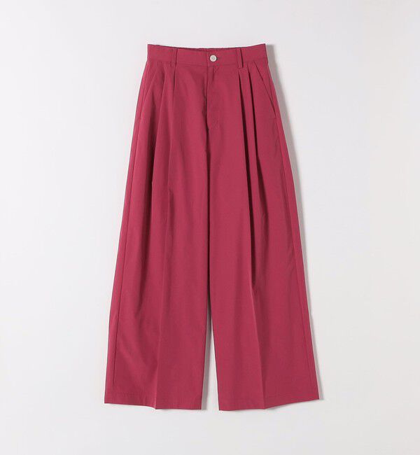 SHIPS any「SHIPS any:〈洗濯機可能〉タイプライター セミ ワイド タック パンツ」|その他|