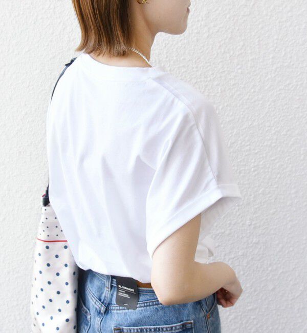 SHIPS for women「〈洗濯機可能〉プラチナ ヴェール TEE」|Tシャツ・カットソー|