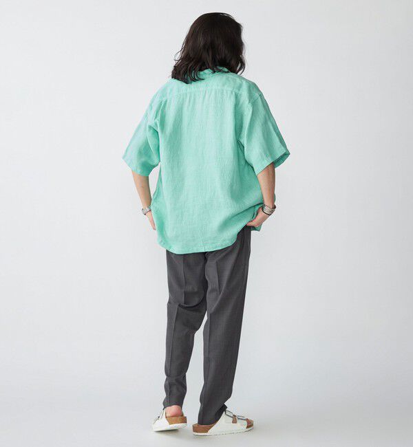 SHIPS「SHIPS: リネン パナマ ウィークエンド ショートスリーブ シャツ」|シャツ・ブラウス|