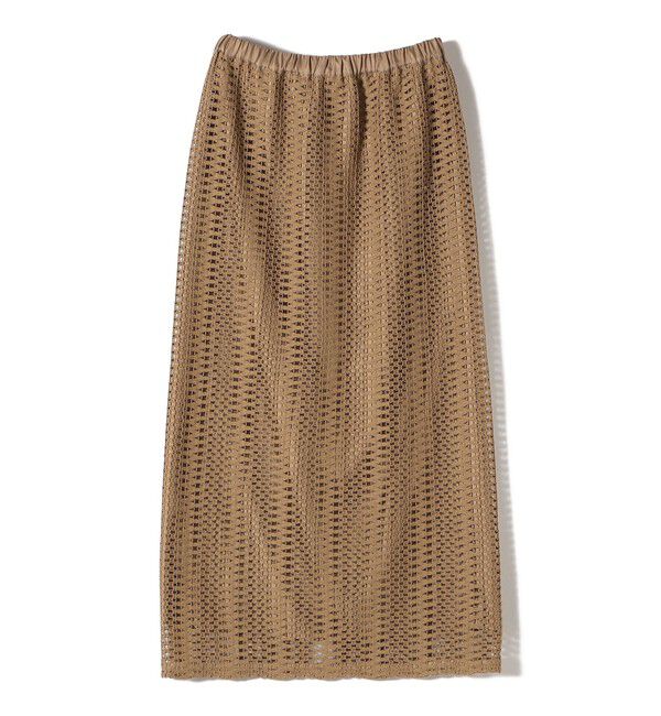 SHIPS Colors 「SHIPS Colors:〈手洗い可能〉変わり編み レース タイトスカート」|タイト|