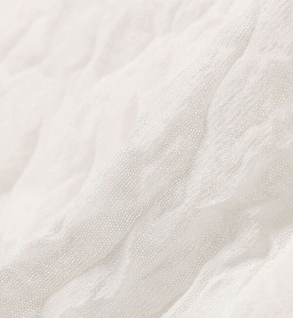 SHIPS for women「《予約》Wai＋:〈手洗い可能〉クリンクル シアー ショート スリーブ プルオーバー」|ニット・セーター|