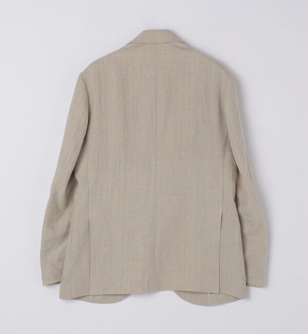 SHIPS「SHIPS: リネン ソリッド シャツ ジャケット」|テーラードジャケット|