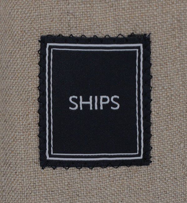 SHIPS「SHIPS: リネン ソリッド シャツ ジャケット」|テーラードジャケット|