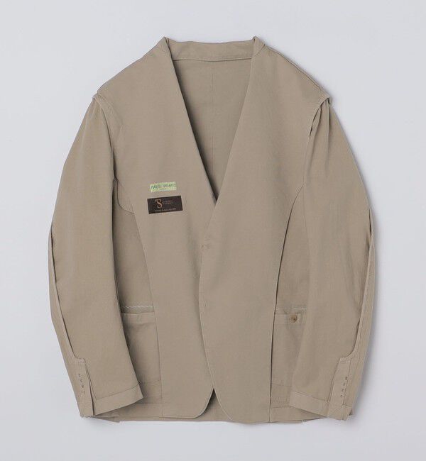 SHIPS「MARCEL LASSANCE:〈セットアップ対応〉G/DYED PIQUE JACKET」|テーラードジャケット|