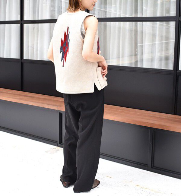 SHIPS for women「【SHIPS別注】UHURU:ジャカード  ベスト」|ベスト・ジレ|