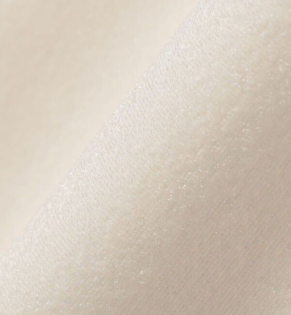 SHIPS for women「〈手洗い可能〉シアー トリコット  ポリエステル ベロア 前後2WAY ロングスリーブ」|Tシャツ・カットソー|