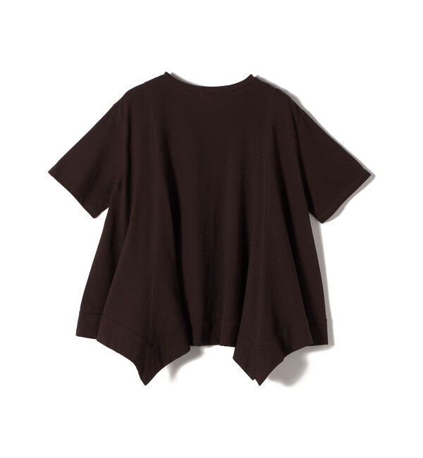 SHIPS for women「ヘムフレア ショート スリーブ プルオーバー」|Tシャツ・カットソー|