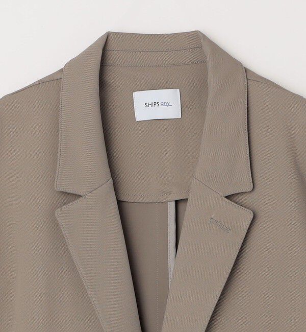 SHIPS any「SHIPS any: SORONA(R) ライト ツイル ストレッチ リラックス ジャケット(セットアップ対応)◇」|テーラードジャケット|