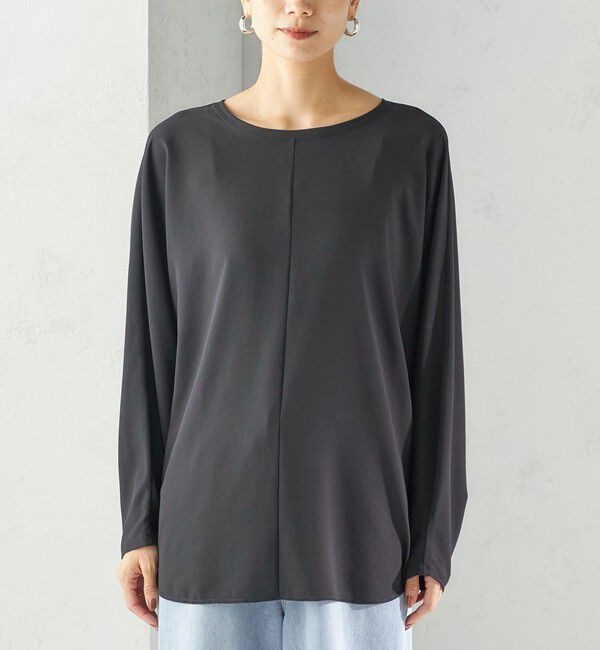 SHIPS for women「〈手洗い可能〉前後 2WAY シアー ドルマン ブラウス」|シャツ・ブラウス|