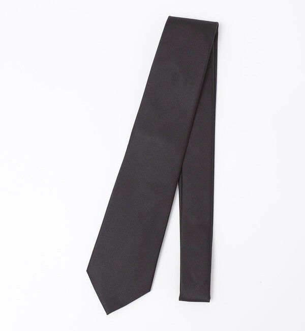 SHIPS Colors 「SHIPS Colors:シルク ソリッド ネクタイ」|ネクタイ・蝶ネクタイ|ダークグレー
