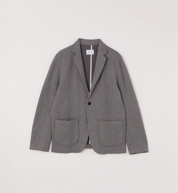 SHIPS any「SHIPS any:〈洗濯機可能〉TEXBRID(R) タックハニカム ニッティング ジャケット 25AW◇」|テーラードジャケット|