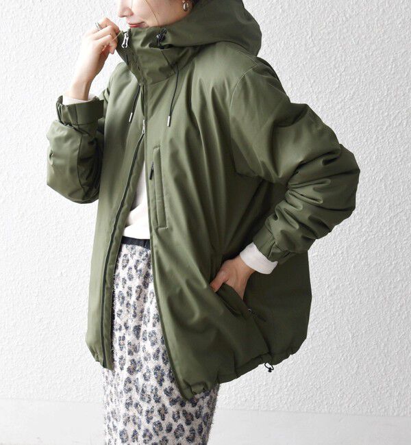 SHIPS any「【WEB限定】SHIPS any:〈手洗い可能/撥水〉ユーティリティー 中綿 マウンテンパーカー 25AW◇」|その他|オリーブ