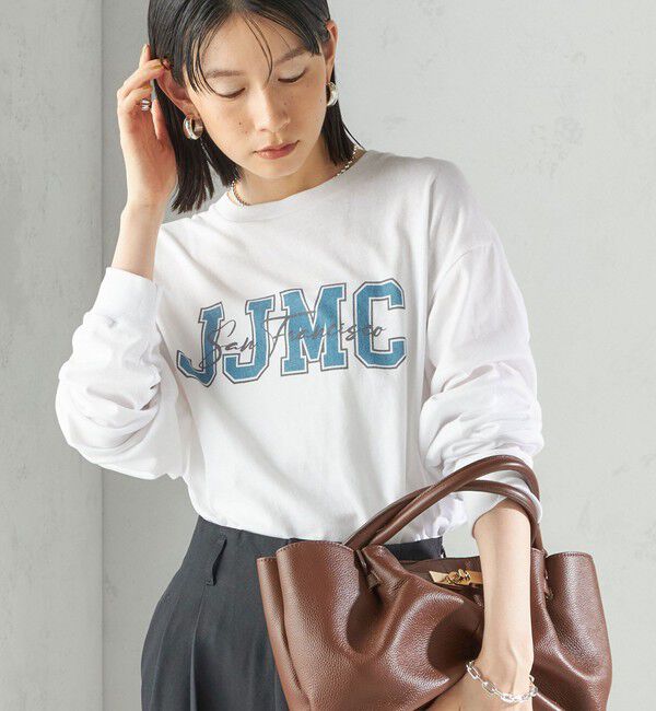 SHIPS for women「【SHIPS別注】J.J MERCER: ロングスリーブ TEE」|Tシャツ・カットソー|オフホワイト