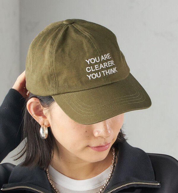 SHIPS for women「s.oyamadaコラボ: 刺繍 ロゴ キャップ」|キャップ・キャスケット|