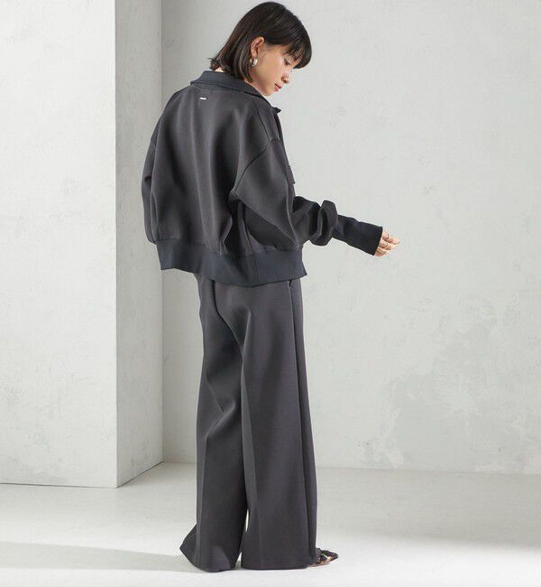 SHIPS for women「s.oyamadaコラボ:〈手洗い可能〉コットン エア ダンボール ブルゾン」|ブルゾン・スタジャン|