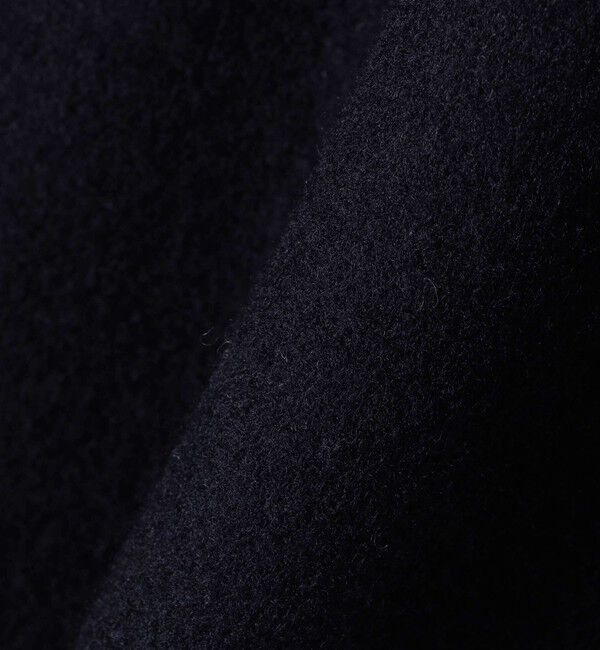 SHIPS for women「SUPER140 ダブル フェイス ショート コート」|ピーコート|