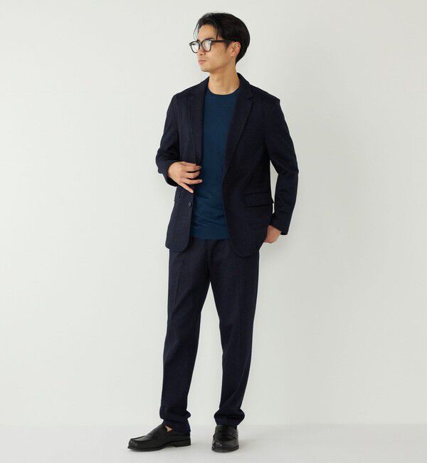 SHIPS Colors 「SHIPS Colors:ムリネ ジャージー ジャケット(セットアップ対応可能)」|テーラードジャケット|