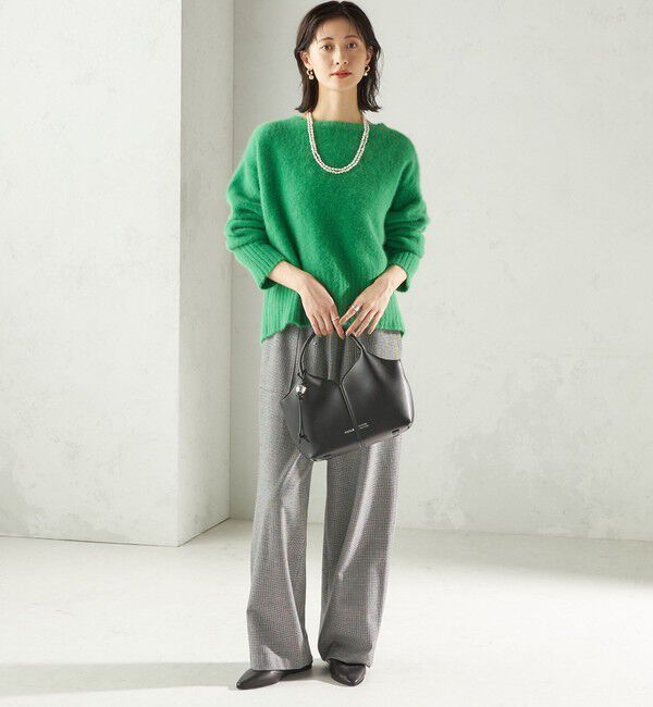 SHIPS for women「〈手洗い可能〉フォックス クルーネック ニット プルオーバー」|ニット・セーター|