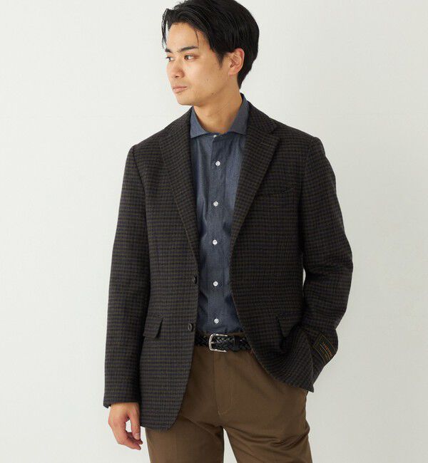 SHIPS Colors 「SHIPS Colors:尾州 リサイクル ツイード ジャケット(一部セットアップ対応)」|テーラードジャケット|