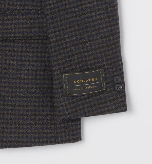 SHIPS Colors 「SHIPS Colors:尾州 リサイクル ツイード ジャケット(一部セットアップ対応)」|テーラードジャケット|