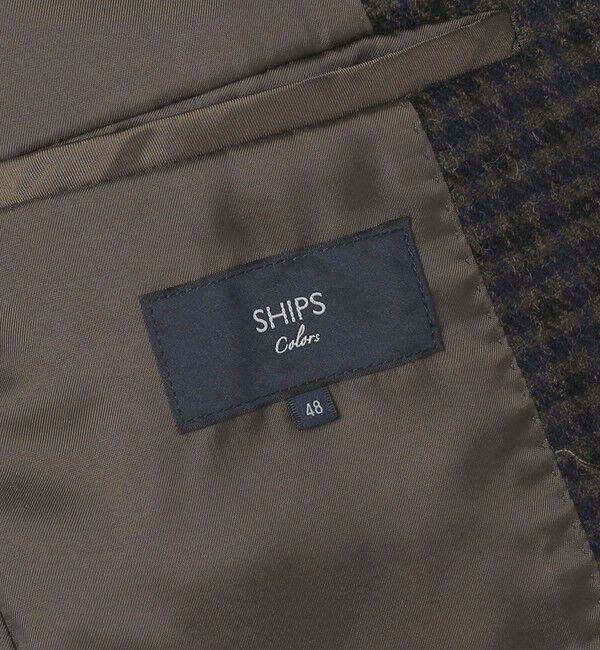 SHIPS Colors 「SHIPS Colors:尾州 リサイクル ツイード ジャケット(一部セットアップ対応)」|テーラードジャケット|