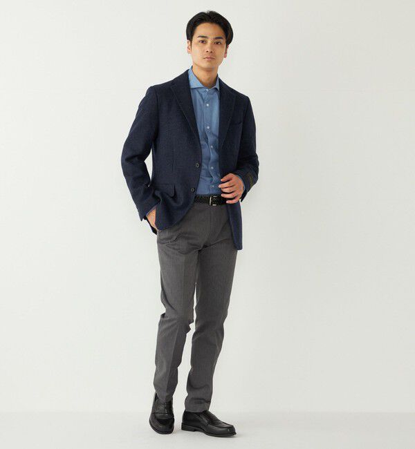SHIPS Colors 「SHIPS Colors:尾州 リサイクル ツイード ジャケット(一部セットアップ対応)」|テーラードジャケット|