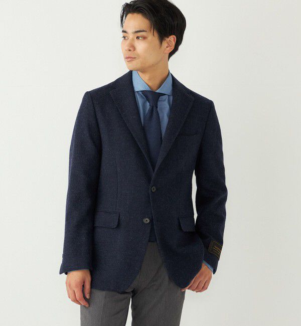 SHIPS Colors 「SHIPS Colors:尾州 リサイクル ツイード ジャケット(一部セットアップ対応)」|テーラードジャケット|