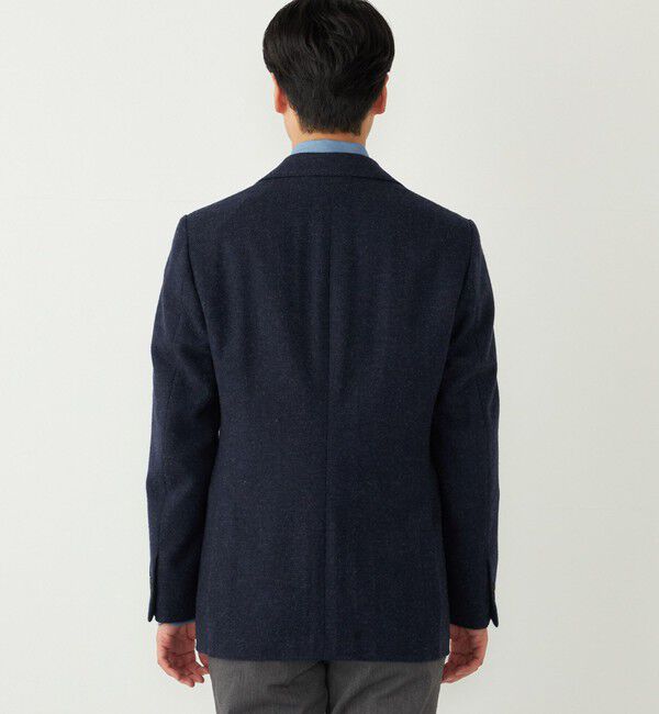 SHIPS Colors 「SHIPS Colors:尾州 リサイクル ツイード ジャケット(一部セットアップ対応)」|テーラードジャケット|