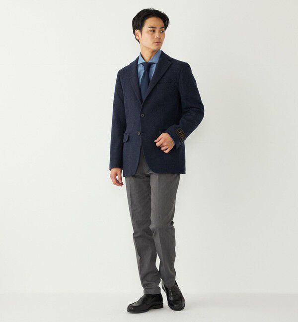 SHIPS Colors 「SHIPS Colors:尾州 リサイクル ツイード ジャケット(一部セットアップ対応)」|テーラードジャケット|