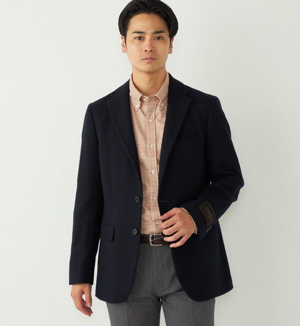 SHIPS Colors 「SHIPS Colors:尾州 リサイクル ツイード ジャケット(一部セットアップ対応)」|テーラードジャケット|