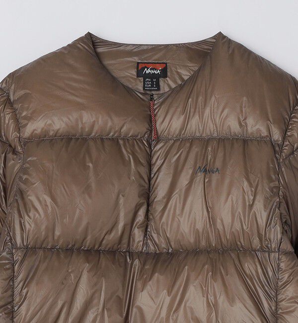 SHIPS「NANGA: MOUNTAIN LODGE DOWN CREW」|ダウン|