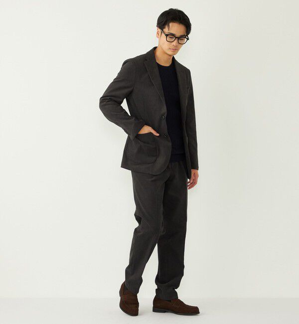 SHIPS Colors 「SHIPS Colors:〈手洗い可能〉コーデュロイ ジャケット(セットアップ対応可能)」|テーラードジャケット|