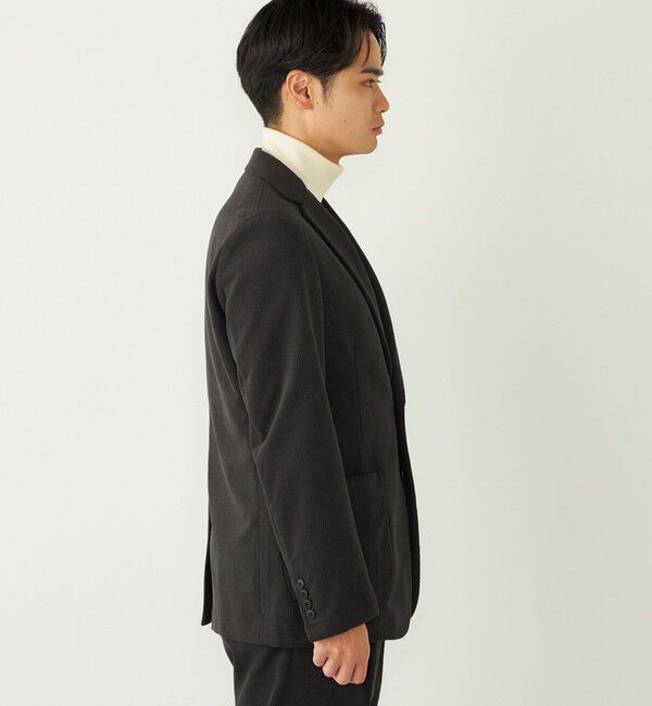 SHIPS Colors 「SHIPS Colors:〈手洗い可能〉コーデュロイ ジャケット(セットアップ対応可能)」|テーラードジャケット|