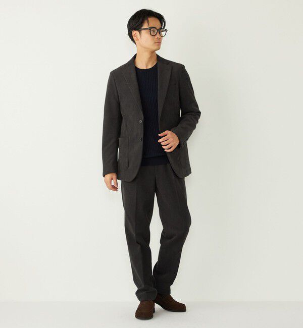 SHIPS Colors 「SHIPS Colors:〈手洗い可能〉コーデュロイ ジャケット(セットアップ対応可能)」|テーラードジャケット|