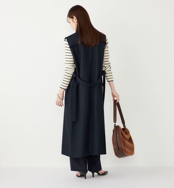 SHIPS Colors 「SHIPS Colors:ミックスツイード フリンジ ワンピース 2◇」|ワンピース|