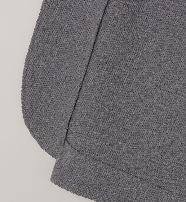 SHIPS any「SHIPS any:〈洗濯機可能〉TEXBRID(R) リネン混 タックハニカム ニット ジャケット◇」|テーラードジャケット|