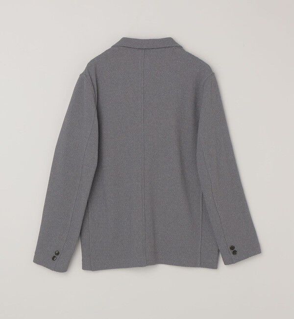 SHIPS any「SHIPS any:〈洗濯機可能〉TEXBRID(R) リネン混 タックハニカム ニット ジャケット◇」|テーラードジャケット|