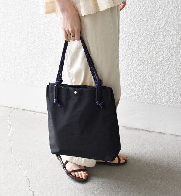 SHIPS any「《一部追加予約》SHIPS any: A4 ロープハンドル パーテーション トート」|トートバッグ|