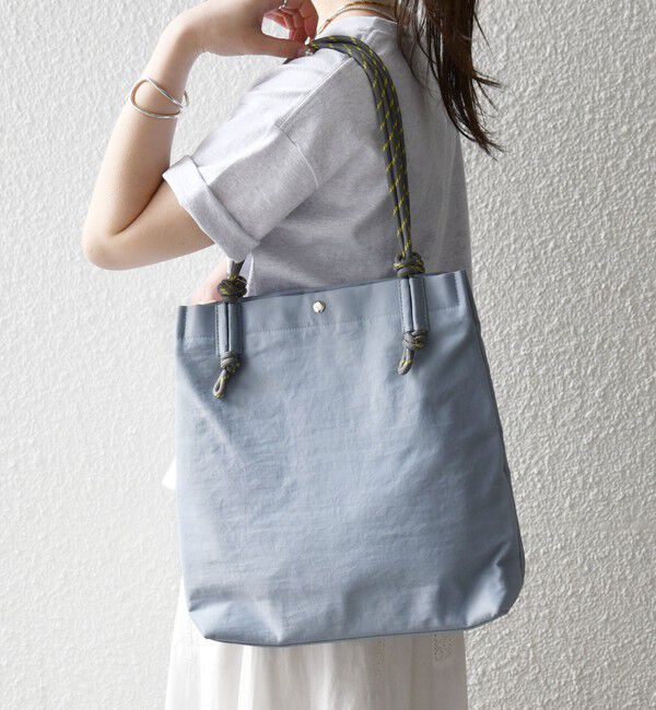 SHIPS any「《一部追加予約》SHIPS any: A4 ロープハンドル パーテーション トート」|トートバッグ|