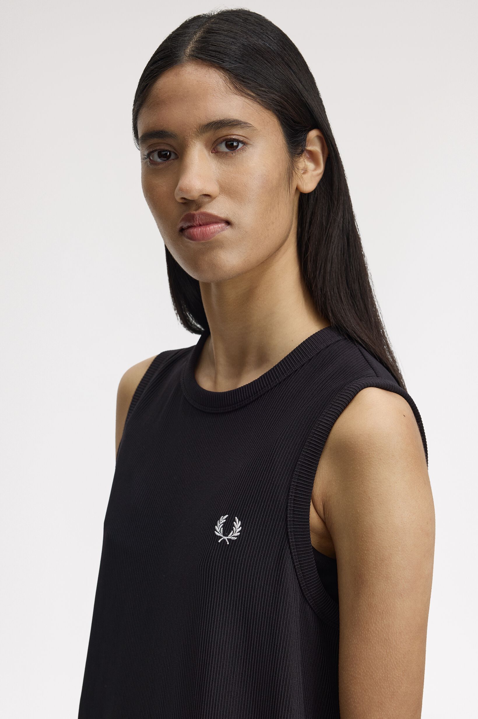 FRED PERRY 「Rib Tricot Sleeveless Dress」|ワンピース|
