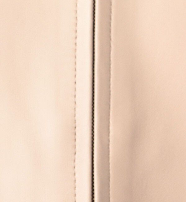 Ballsey「ラムレザー ジップアップブルゾン」|ブルゾン・スタジャン|