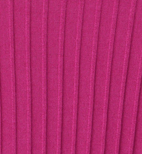 TOMORROWLAND collection「カシミヤシルクリブ クルーネックプルオーバー」|ニット・セーター|