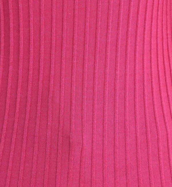 TOMORROWLAND collection「カシミヤシルクリブ ハーフスリーブプルオーバー」|ニット・セーター|