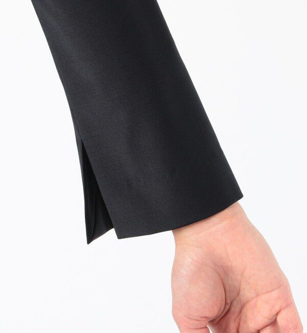 Ballsey「ポリエステルウールトロピカル バックプリーツワンピース」|ワンピース|