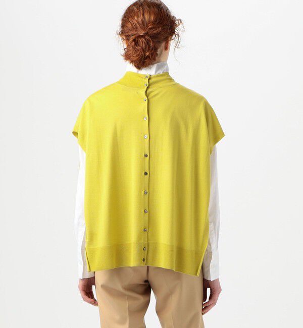 TOMORROWLAND collection「カシミヤシルク ビルドネックベスト」|ニット・セーター|