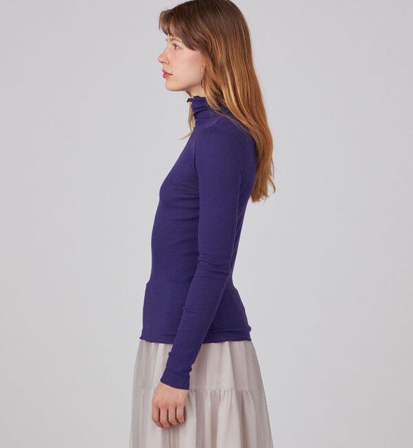 Ballsey「コットンシルクリブ タートルネックプルオーバー」|Tシャツ・カットソー|